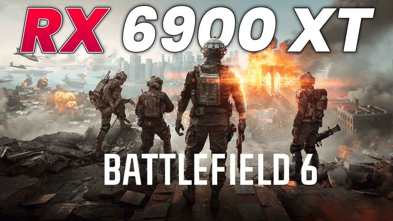 Battlefield 6 Multiplayer on the RX 6900 XT (1080p/1440p/4K/FSR) Benchmark