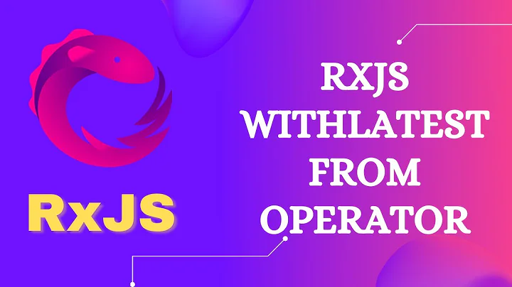 104. RxJS WithLatestFrom operator. Learn RxJS Join Category WithLatestFrom Operator - RxJS.