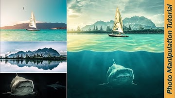 Shark - Underwater Effect | Photo Manipulation Tutorial | Photoshop Tutorial