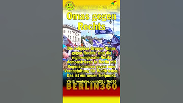 Thumbnail of #Omas #gegen #Rechts #regierungsnahe #Antifa #Demo #frieden #Weltfrieden #Faschismus #Demo #NGO #AfD