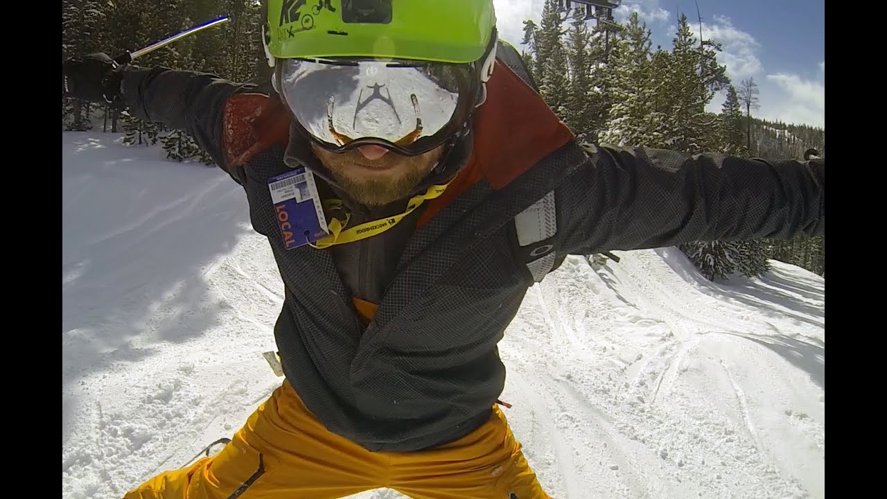 Keystone Colorado Skiing (GoPro Helmet Cam) YouTube