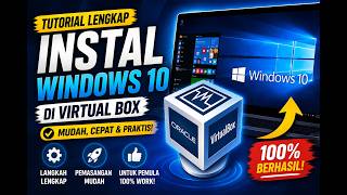Tutorial Instal Sistem Operasi Windows 10,  dengan menggunakan Virtual Box ##STMIKJayakarta2026