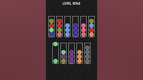 Ball Sort Puzzle Level 10142 / Water Sort Puzzle Level 10142  / all the same