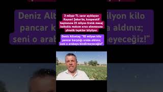 3 Milyar Tl Zarar Açıklayan Kayseri Şeker’de, Kooperatif Başkanına 25 Milyon Resimi