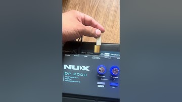 Cách bỏ sound tiếng ngoài vào trống Nux DP2000