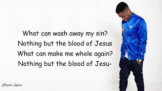 Video thumbnail of "Guvna B - Nothing But The Blood ft. Deitrick Haddon |Lyric Video |"