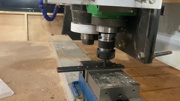 Rigid Tapping 1/4" steel on home made CNC using 1/4" Gun Tap