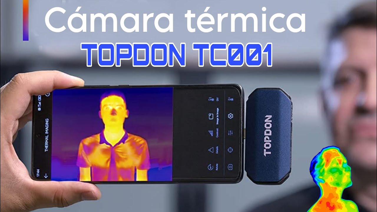 TOPDON TC001 Cámara térmica para Android