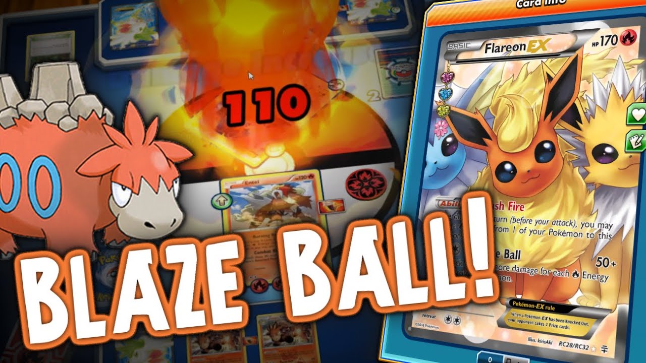 Flaming Flareon EX/Camerupt Deck, Fun Fridays! | Pokémon TCG Online