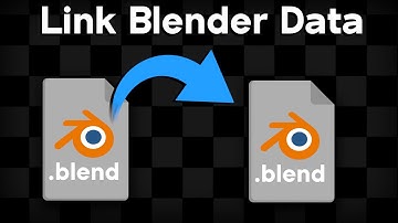 How to Link Data to Another Blender File 🔗 (Tutorial)
