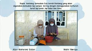 Video Praktikum Fisiologi Tumbuhan (Difusi Osmosis)
