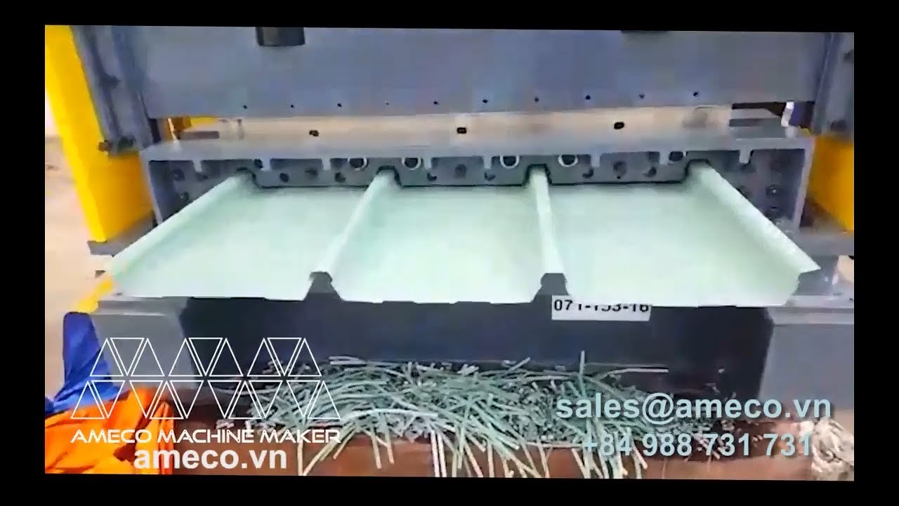 Clip Lock Roofing Roll Forming Machine Máy Cán Tôn... - youtube