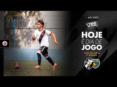 Vasco x Sampaio Corrêa ao vivo pela Copa Rio Sub-16