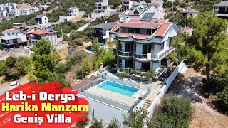 Muhteşem Manzara Harika Villa Havuzdan Denizi İzle | Didim Emlak