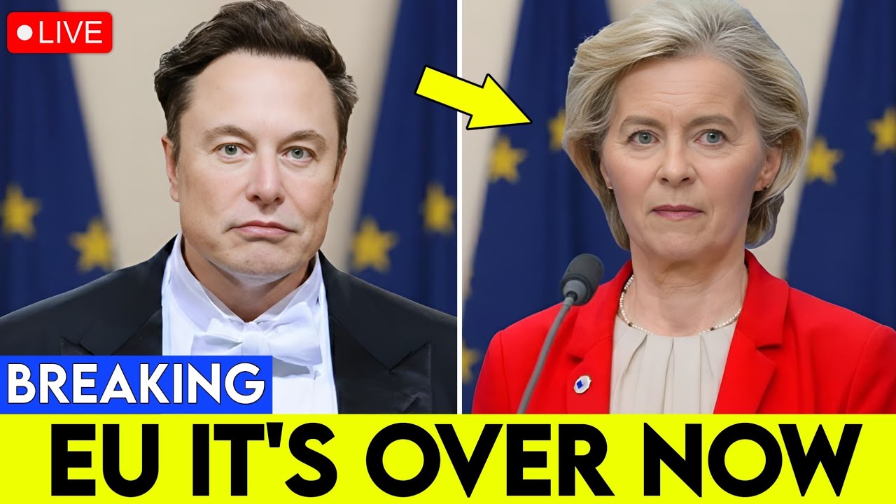 ELON MUSK WIPES EUROPE CLEAN – Von der Leyen in Shock!