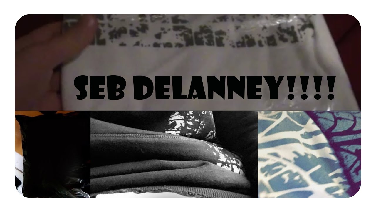 SEB DELANNEY COLLECTION!!! UNBOXING SEB DELANNEYS CLOTHES!!!