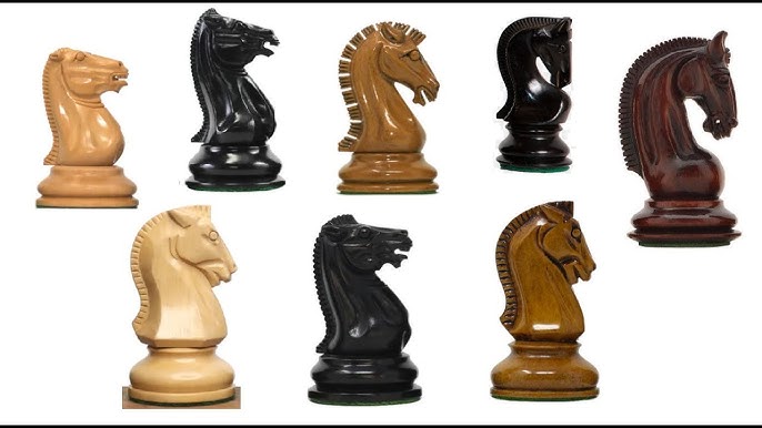 Improved French Lardy Chess Pieces Only set - Antiqued boxwood –  royalchessmall