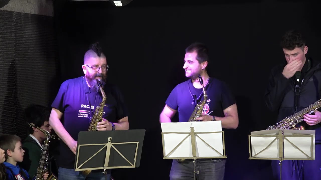 Saxofón de la Escuela de Música de Ansoáin - Antsoaingo Musika Eskolako Saxofoia