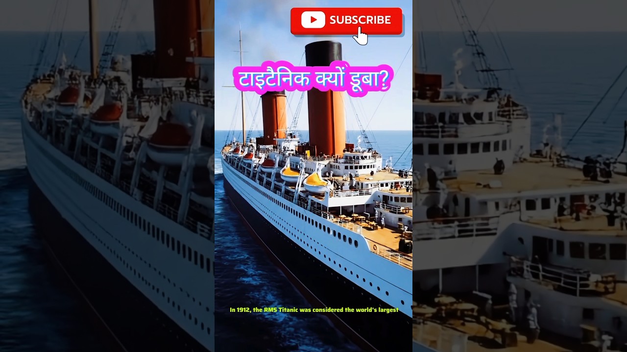 टाइटैनिक क्यों डूबा?