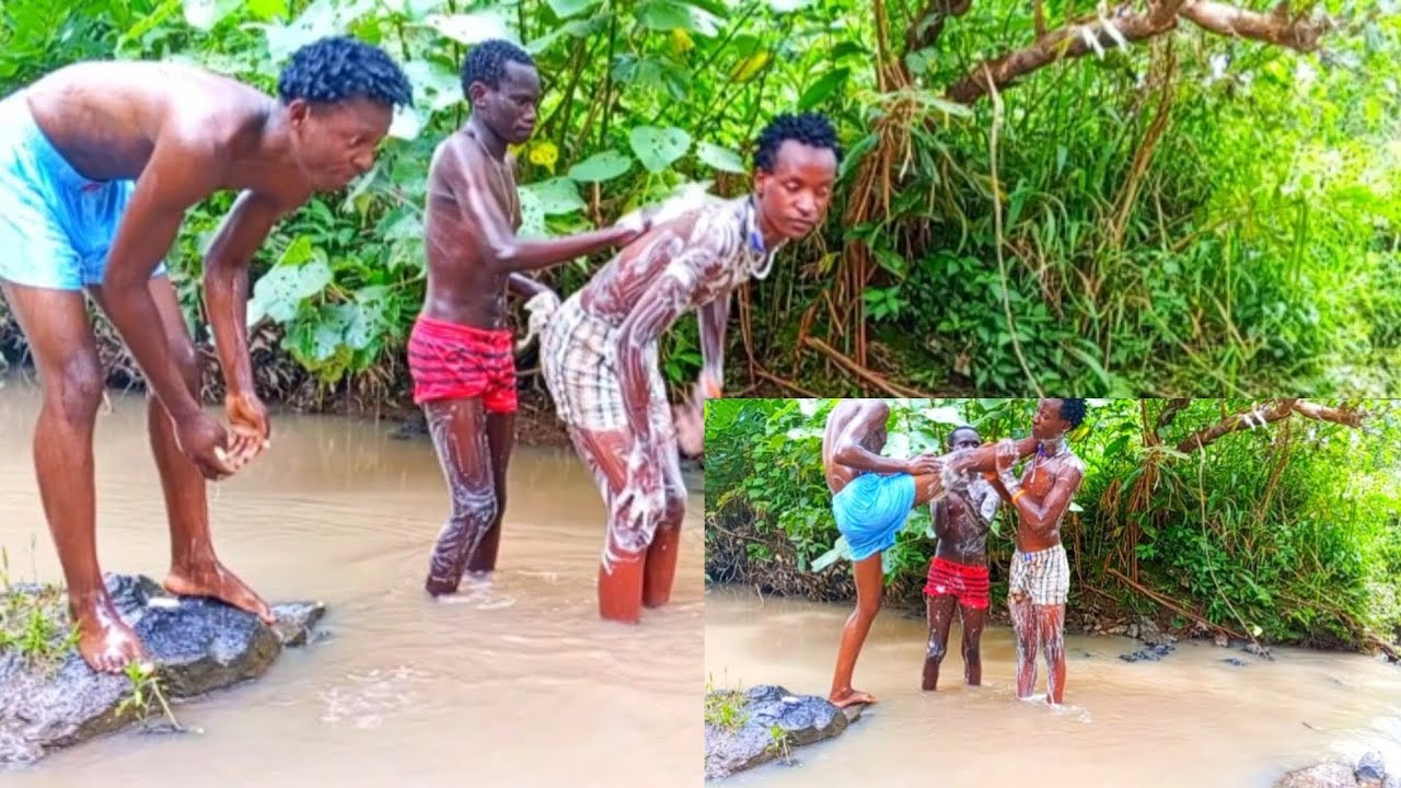 A boy took advantage of the other boys and faked them Watch till the end 🥒🥒🥒🌶