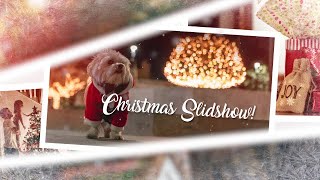 Multiframe Christmas Slideshow Premiere Pro Templates