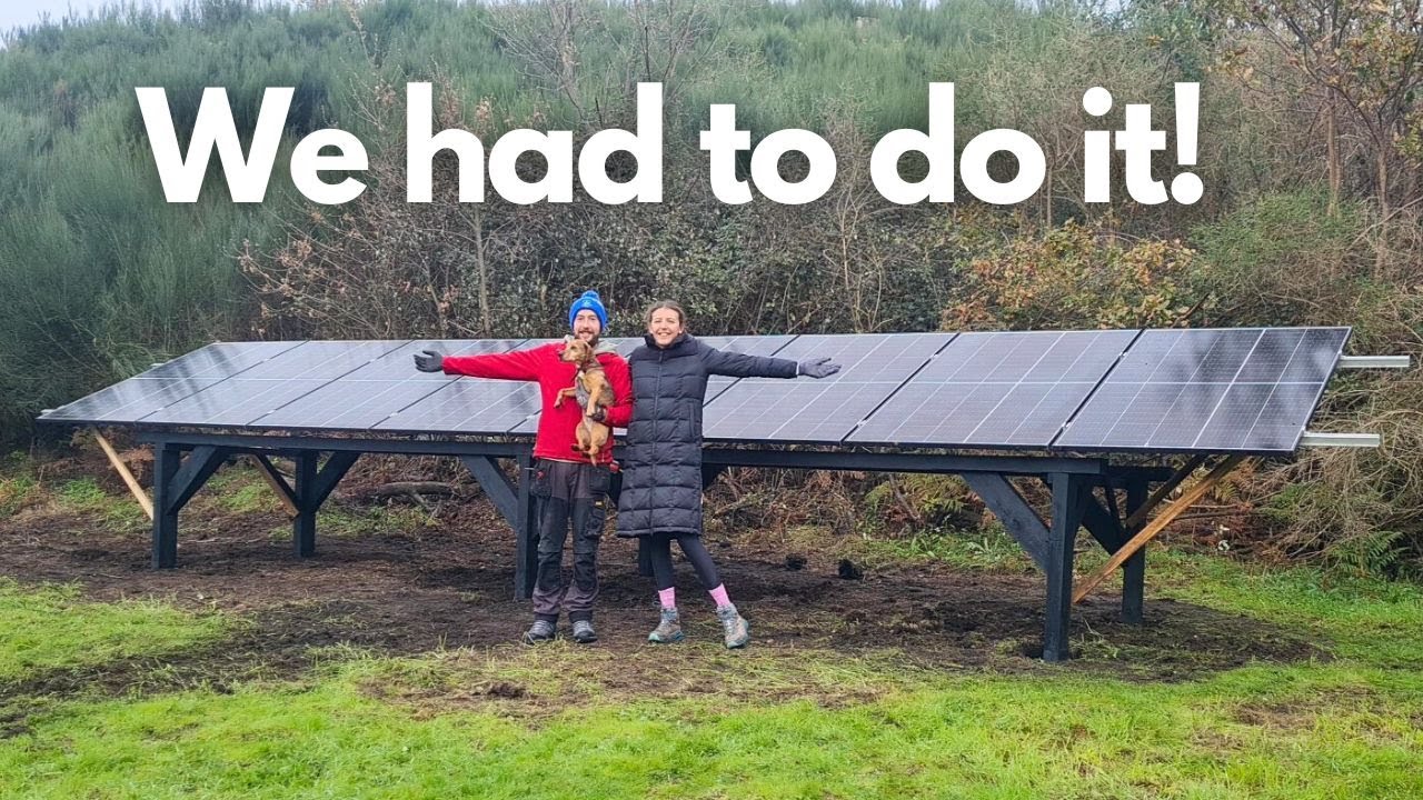 Changing Our Solar Panel System for Our Off Grid Home! - YouTube