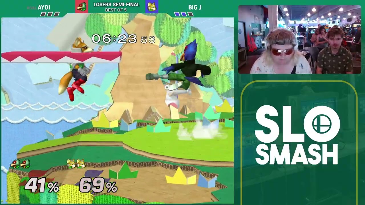 Big J (Fox) vs AY01 (Falco) - LRA Start #22 Losers Semis