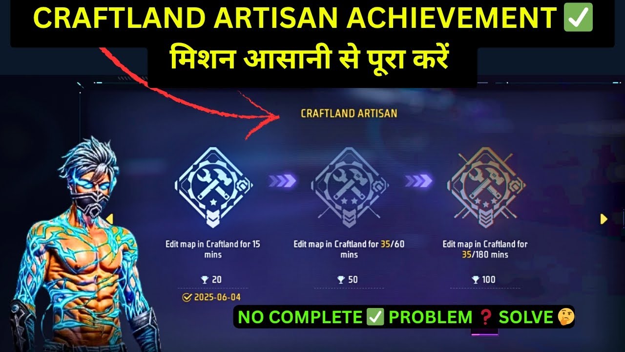 Craftland Craftland Artisan Achievement ℹ️| How To Complete Craftland Artisan ...