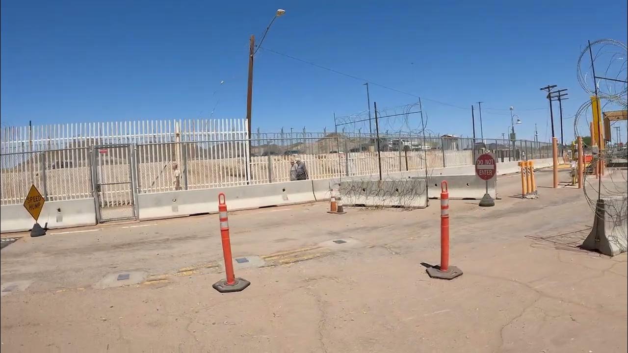 U s mexico international border crossing port of andrade from los