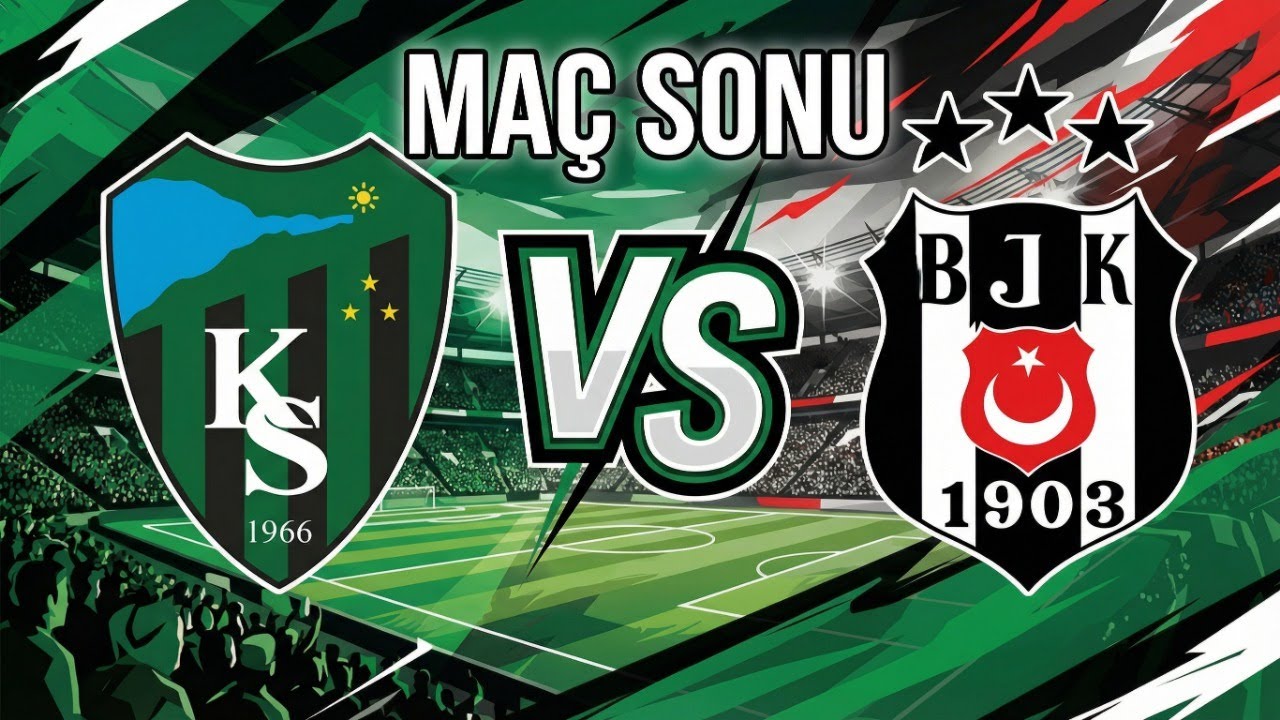 CANLI | MAÇ SONU KOCAELİSPOR - BEŞİKTAŞ