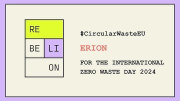 #CircularWasteEU - ERION for the International Zero Waste Day