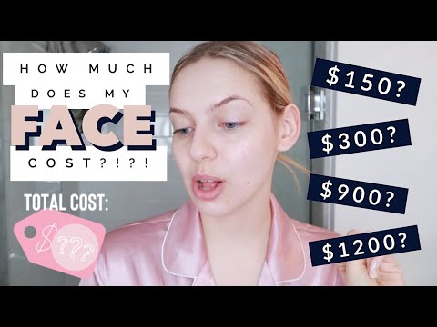 HOW MUCH DOES MY FACE COST? (SKINCARE EDITION)