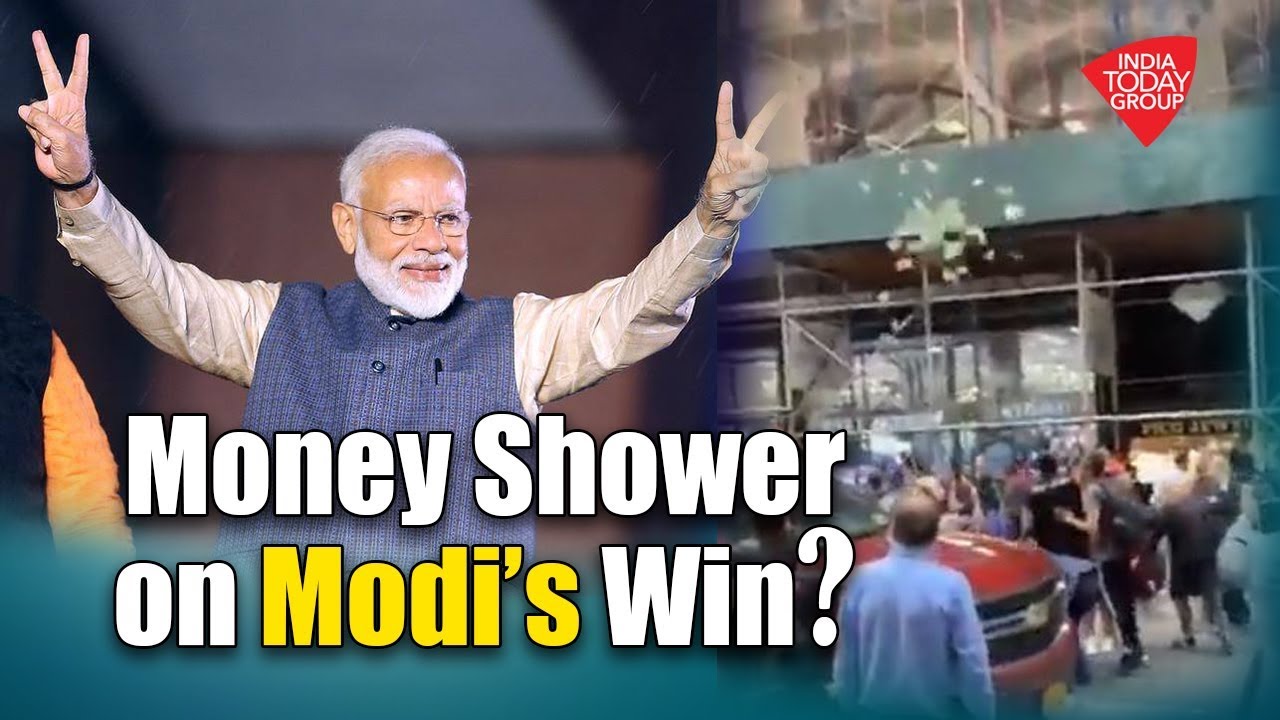 Did A Diamond Merchant Shower Money In New York On Modi’s Win? 
