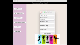 CPSC 210 Project recording- My Fitness Tracker App screenshot 5