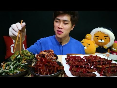 [<strong>Flower</strong> pig]꽃돼지 떡갈비 정식 먹방 한식 밥도둑[korean food]mukbang Eating <strong>show</strong>