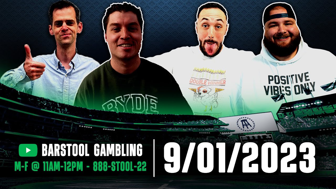 Barstool Sports Picks Central Friday, September 1st, 2023 YouTube