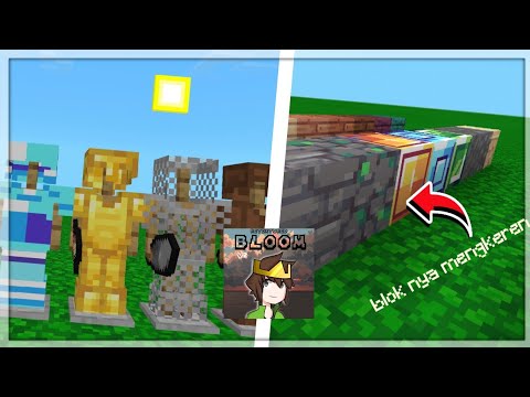 Texture pack BLOOM V2 1.17 MCPE texture nya mengkeren - YouTube