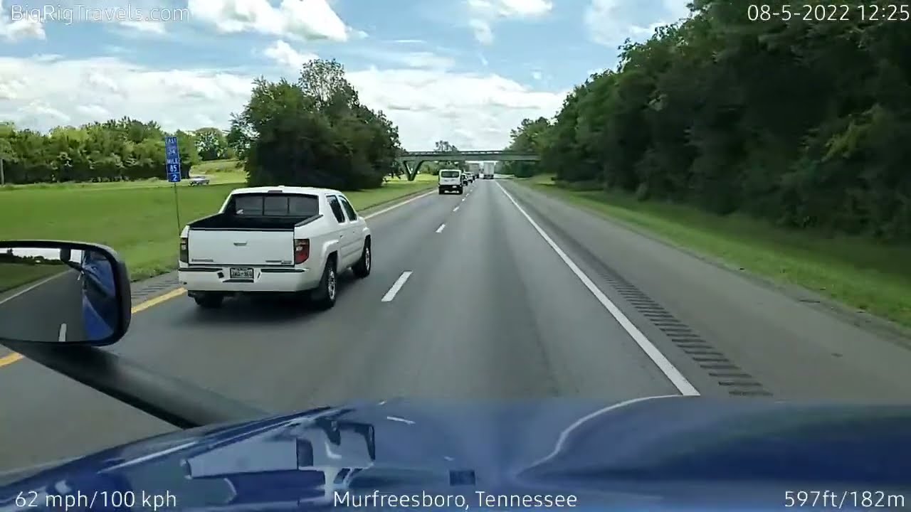 BigRigTravels LIVE Murfreesboro to Christiana to Murfreesboro, TN [I24
