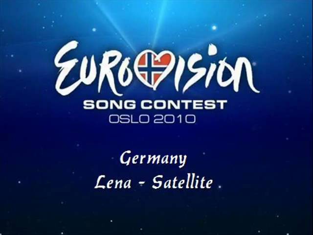 EurovisionSongContest Oslo 2010 - GERMANY - Lena - Satellite