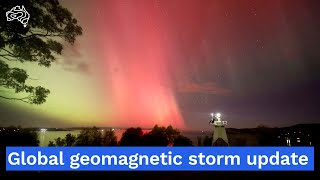 Global geomagnetic storm and aurora activity wrap-up: 13 May 2024