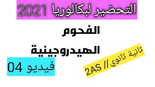 الكيمياء العضوية / الفحوم الهيدروجينية (تابع)// 2AS//