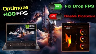 How to Optimization Laptop Gaming In Windows 11 | Acer Nitro ANV15-52 56v5