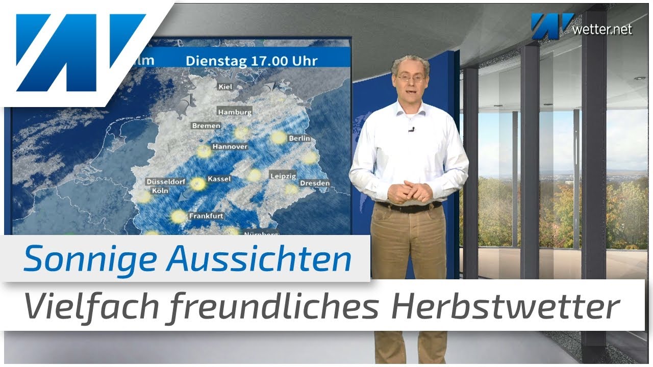 Sonne lässt Herbstlaub bunt erstrahlen! (Mod.: Frank Böttcher)