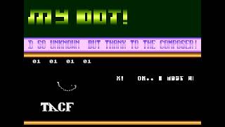 Atari 800 XL   Oh My Dot intro from TACF (Turkish Atari Cracking Force)
