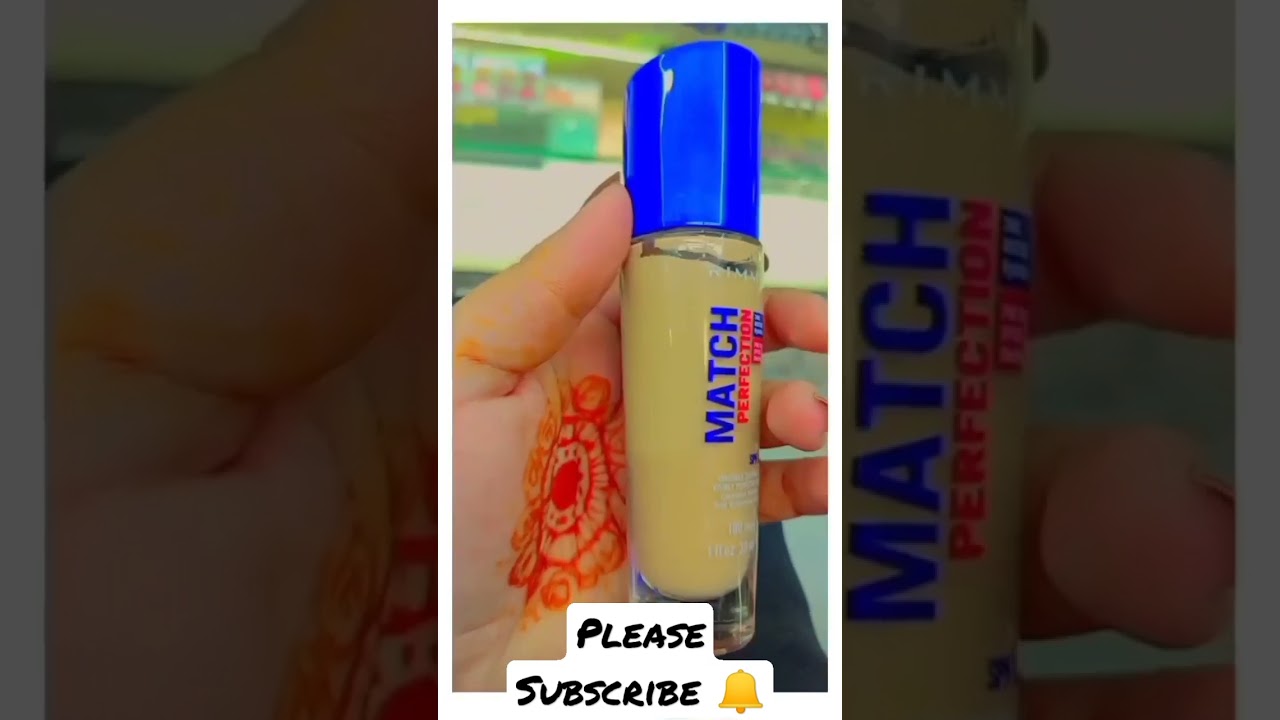 Rimmel match perfection