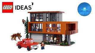 Lego Ideas - 21354 Twilight The Cullen House - Speed Build
