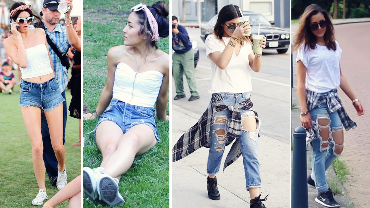 Get The Look: Kendall & Kylie Jenner ♥ - YouTube