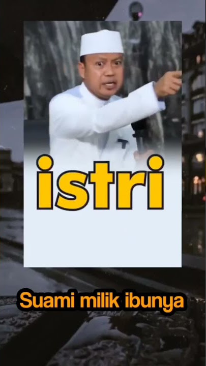 ketika seorang istri durhaka kepada suaminya - ustadz Das'ad Lhatif