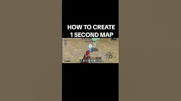How To Make 1 Sec Map💥 #wowmap #pubg #pubgclips #mobilegame #battleroyale