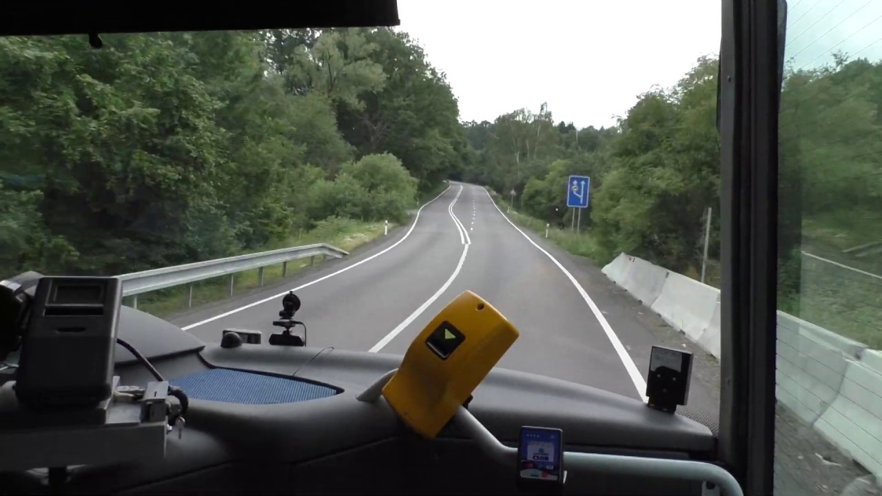 Jízda linkou 337 v trase Praha - Benešov (3/4)